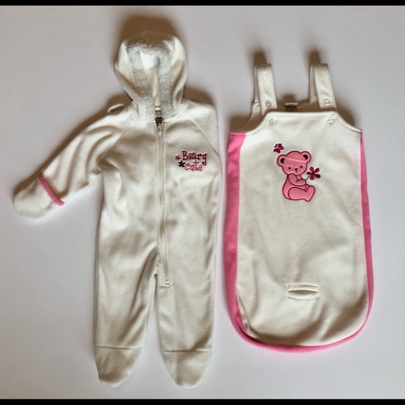 Baby 2 piece snow suit sz 6-9 m - Picture 2 of 6